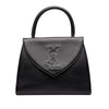 Saint Laurent Textured Leather Monogram Top Handle Bag Secondhand
