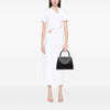 Saint Laurent Textured Leather Monogram Top Handle Bag Secondhand