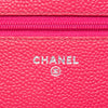 Chanel Caviar Bicolor CC Wallet On Chain Secondhand