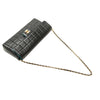 Secondhand Chanel Chocolate Bar Lambskin East West Flap