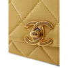 Chanel Small Quilted Lambskin Chain is More Flap Secondhand