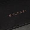 Bvlgari Metallic Leather Vanity Bag Secondhand