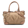 Gucci Diamante Canvas Sukey Satchel Secondhand