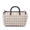 Prada Canvas Bow Cloquet Handle Bag Secondhand