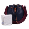 LOEWE Small Leather Colorblock Horseshoe Crossbody Secondhand