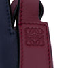LOEWE Small Leather Colorblock Horseshoe Crossbody Secondhand
