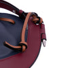 LOEWE Small Leather Colorblock Horseshoe Crossbody Secondhand