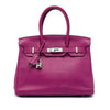 Hermès Clemence Birkin Retourne 30 Secondhand