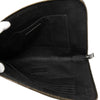 Saint Laurent Croc Embossed Leather Clutch Secondhand