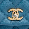Secondhand Chanel Mini Caviar Coco Top Handle Bag