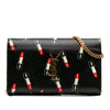 Secondhand Saint Laurent Calfskin Lipstick Print Monogram Kate Wallet On Chain