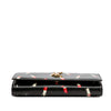 Secondhand Saint Laurent Calfskin Lipstick Print Monogram Kate Wallet On Chain