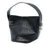 Chanel Small Perforated Calfskin Logo Eyelet Bucket Bag Secondhand