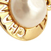 Chanel Gold Plated Faux Pearl Pendant Necklace Secondhand
