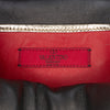 Valentino Metallic Wrinkled Lambskin Rockstud Spike Double Zip Camera Bag Secondhand