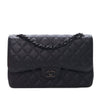 Chanel Jumbo Classic Calfskin So Black Double Flap Secondhand
