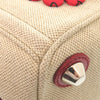 Prada Canvas Mistolino Floral Basket Satchel Secondhand