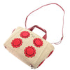 Prada Canvas Mistolino Floral Basket Satchel Secondhand