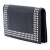Saint Laurent Studded Leather Monogram Clutch Secondhand