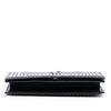 Saint Laurent Studded Leather Monogram Clutch Secondhand