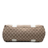 Gucci Medium GG Canvas Bamboo Libeccio Tote Secondhand