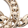 Chanel CC Gold Plated Rhinestone Chain Brooch Secondhand