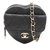 Chanel Mini Lambskin CC in Love Heart Belt Bag Secondhand