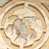 Hermès Peintre Du Cheval Silk Scarf 90 Secondhand