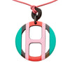 Hermès Buffalo Horn H Equipe Pendant Necklace Secondhand