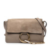 Chloé Small Suede and Calfskin Faye Crossbody Secondhand