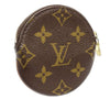 Secondhand Louis Vuitton Monogram Porte Monnaie Round Coin Purse