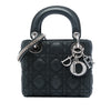 Secondhand Dior Mini Iridescent Lambskin Cannage Lady Dior