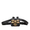 Gucci Mini GG Marmont Matelasse Leather Animal Studs Belt Pouch Bag Secondhand