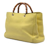 Gucci Large Calfskin Bamboo Shopper Satchel Secondhand