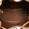 Dior Honeycomb Coated Canvas Drawstring Bucket Bag Secondhand