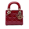 Dior Mini Patent Cannage Lady Dior Secondhand