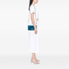 Miu Miu Suede Crystal Chain Satchel Secondhand
