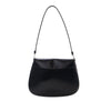 Prada Spazzolato Leather Cleo Flap Shoulder Bag Secondhand