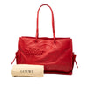 LOEWE Studded Leather Crown Tote Secondhand