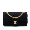 Chanel Small Classic Jersey Double Flap Secondhand