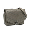 Chanel Mini Embellished Calfskin Chevron Square Envelop Flap Secondhand