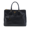 Prada Medium Saffiano Lux Galleria Double Zip Satchel Secondhand