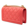 Chanel Old Medium Stitched Lambskin and Tweed Boy Flap Secondhand
