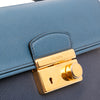 Prada Bicolor Saffiano Sound Lock Satchel Secondhand