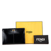 Secondhand Fendi Glazed Calfskin Slim Peekaboo Turn Lock Clutch