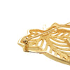 Dior Gold Plated Leaf Brooch Secondhand