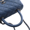 Chanel Mini Quilted Caviar Coco Top Handle Bag Secondhand