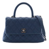 Chanel Mini Quilted Caviar Coco Top Handle Bag Secondhand