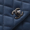 Chanel Mini Quilted Caviar Coco Top Handle Bag Secondhand