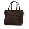 Fendi Mini Zucchino Canvas Handbag Secondhand